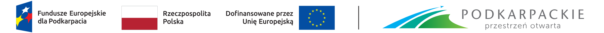 logotypy Fundusze Europejskie